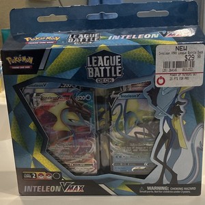 Pokémon TCG Inteleon VMAX League Battle Deck 60-Card English Foil #818