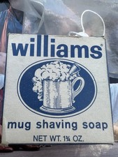 Vintage Williams Mug Shaving Soap Bar 1.75 Oz - New In Original Packaging