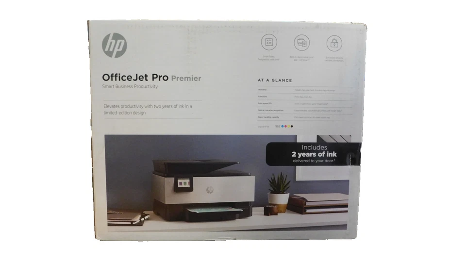 HP OfficeJet Pro Premier All-in-One Wireless Printer Plus Smart Tasks (1KR54A) - Image 2 of 4