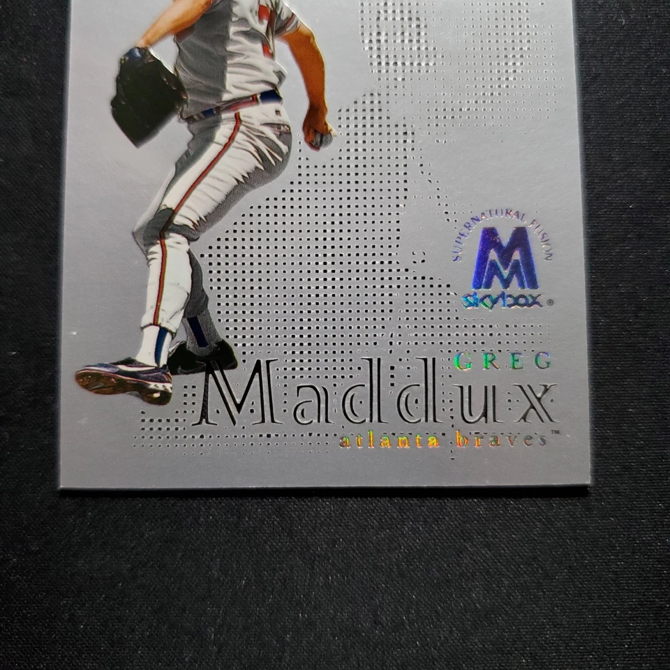 1999 Skybox Molten Metal - Heavy Metal Fusion Greg Maddux #36F - Image 3 of 4