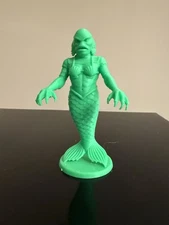 Creature From The Black Lagoon Mermaid - Marx Style 3D Printed Figure