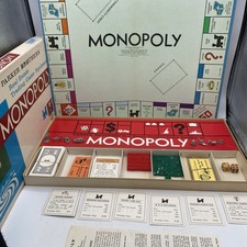 Vintage 1961 MONOPOLY Board Game Parker Brothers Classic Original 99 Complete