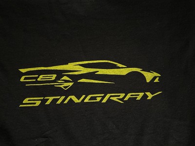LS T Shirt Ls1 Ls6 LT lt4 Corvette LT5 c6 c7 z06 z07 zr1 8Speed Stingray C8 Yel