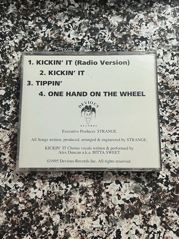 Strange Featuring Bitta Sweet - Kickin’ It CD Maxi MEGA RARE Seattle G-Rap/Ragga - Image 2 of 3