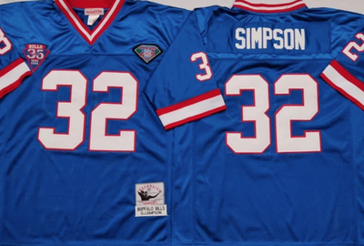 #ad O.J. Simpson Buffalo Bills Football Jersey NWT Multiple Sizes $108.95