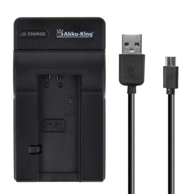 USB-Akku-Ladegerät für Kamera-Akku / Battery Pack Sony NP-FC10 / NP-FC11