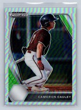 2021  Panini Prizm Draft Picks Silver Prizm #PDP73 Cameron Cauley B57