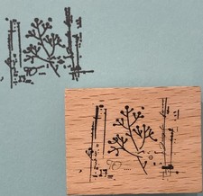 Craft Stamp Botanical Pressed Floral Journal Artsy