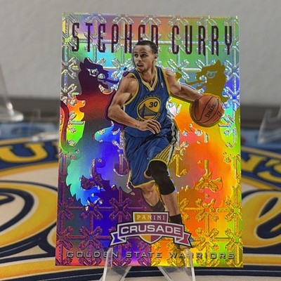 2012 Stephen Curry Panini Crusade #177 Purple 34/49 Super Clean Copy. Gem It Up