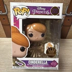 Funko Pop! Disney Princess Cinderella Vinyl Figure & Pin #222 Funko Store Exc.