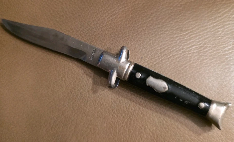 Vintage Japan  Miniature Fixed Blade Bowie Knife Dagger - Image 2 of 4