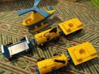 Vintage Fisher Price Little People Airport Accessories- 6 pieces