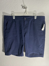 NWT - AG Adriano Goldschmied The Wanderer Slim Trouser Short - Navy - Size 38