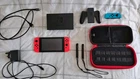 Nintendo Switch with Carry Case and Spare Joycon Controller