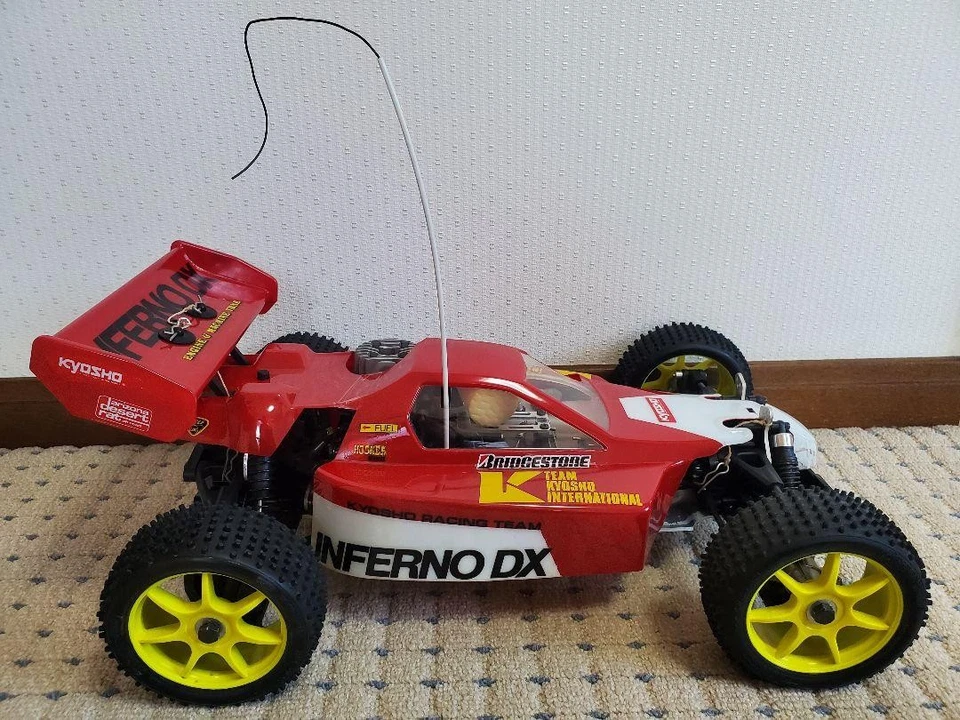 Kyosho RC Inferno DX 1/8 4WD Ready set Red Discontinued Operation confirmed - Image 3 of 4