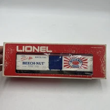 LIONEL 6-7703 O GAUGE BEECH-NUT CHEWING TOBACCO BOXCAR #7703 IN BOX/NM