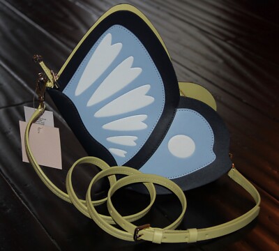 Kate Spade Bonnie Butterfly Crossbody Novelty Bag Blue Enchanted