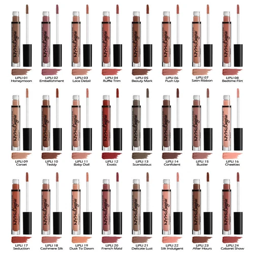 1 NYX Lip Lingerie Liquid Lipstick - Matte "Pick Your 1 Color" *Joy's cosmetics*