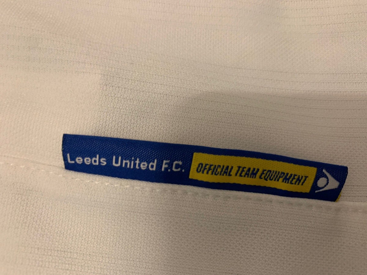 Leeds United Home Macron 2009/10 Large 23” Pit To Pit UK