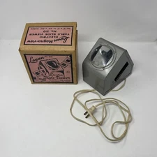 VINTAGE LOGAN NO 210 ELECTRIC SLIDE VIEWER 110-120V USED UNTESTED WITH BOX