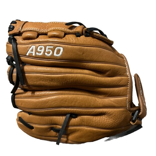Adult General Baseball Glove GRXPMN55 11.75 Soft All Round Black