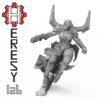 Female Spider of Warp HL16 28mm Imperial Guard Sisters of Battle Heresy Lab