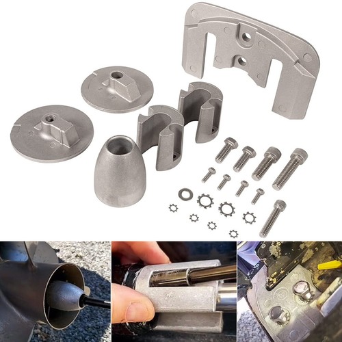 CMBRAVO3KITA Aluminum Anode Kit for Mercruiser Bravo 3 III 888761Q02, 888761Q04