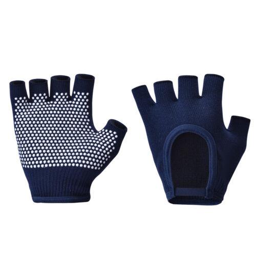 Women Men Half Finger Work Out Gym Gloves Sport Weight Lifting Exercise Fitness/ - Picture 15 of 40