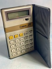 Canon LC-43 Electronic Calculator With Case, WORKS TESTED