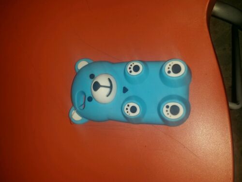 Blue teddy bear iphone case - Afbeelding 1 van 2