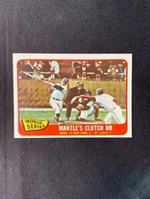 Packfresh 1965 Topps  Estimated EXMT #134 Mantle's Clutch HR #2