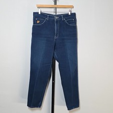 Vintage 80s PS Gitano Mom Jeans Size 20 Short Dark Blue   High Waist, Relaxed