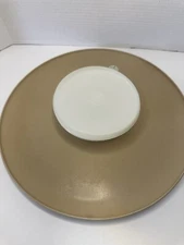 Tupperware Vintage 3 Piece Dip-n-Serve Chip and Dip Veggie Tray Bowl with Lid