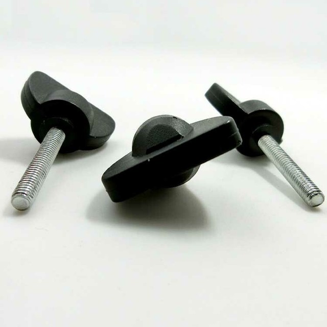 4pcs M5 knob screw butterfly head rotate bolt plastic hand twist screws SUS304 eBay