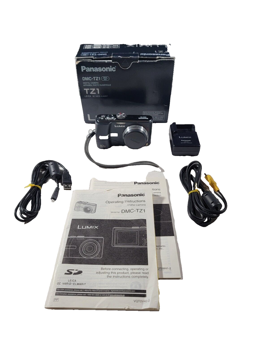 Panasonic LUMIX DMC-TZ1 5MP Digital Camera with 10x Optical Zoom