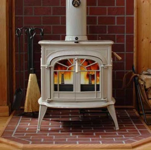 Vermont Castings Intrepid Wood Burning Cast Iron Stove - Biscuit | eBay