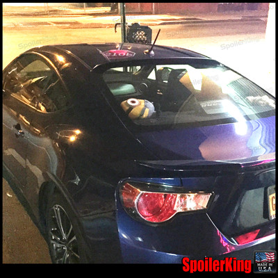 SPKdepot #380R Fits: Scion FR-S 2012-on Duckbill Rear Roof Window Spoiler Wing