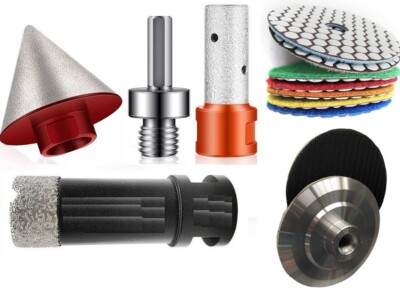 DIAMOND TOOLS 10Pcs marble ceramic Beveling Chamfer Bit 1-3/8'' hole cut core bit