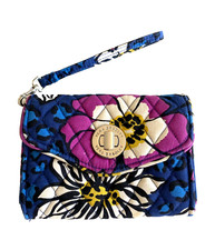 VERA BRADLEY Women's Your Turn Smart Phone Wristlet African Violet Turn Lock