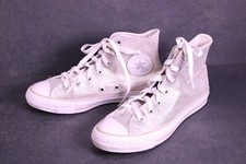 Converse All Star Classic Damen Sneaker Chucks Canvas Gr. 37 silber Leder BC1507