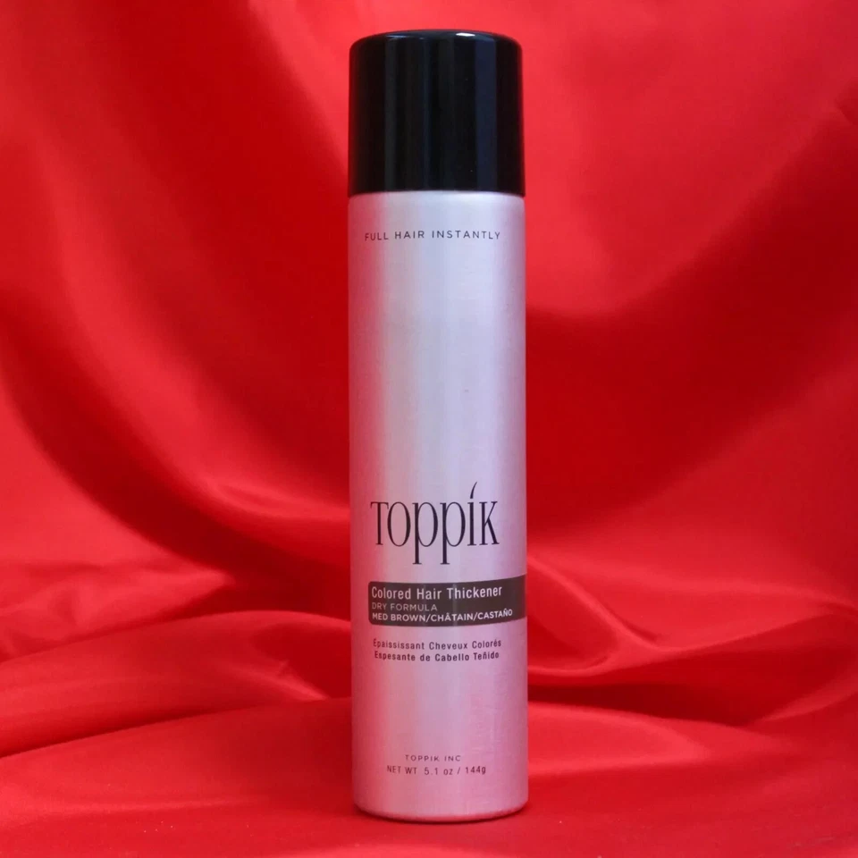Toppik’s Coloured Hair Thickener - Conceal Hair Thinning in Seconds