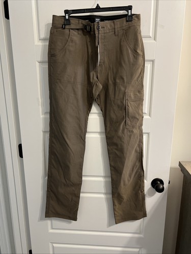 PrAna NWT Men's Brion Pant II Mud Brown 30x32