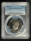 1972 S KENNEDY HALF 50C PCGS PR69 DCAM; SKU 3231