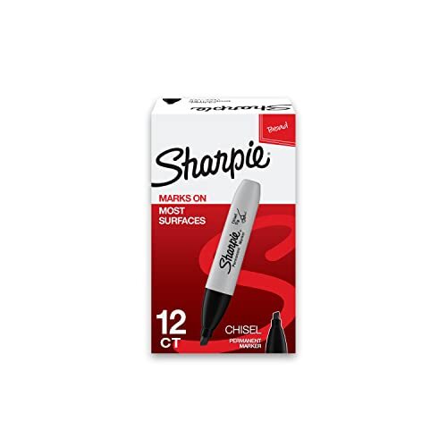 Sharpie Permanent Markers, Chisel Tip Marker Set, Poster Markers, Markers For Wo