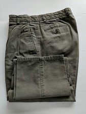 Nordstroms Mens Gray Casual Career Work Pleated Pants SZ 32 X 30