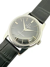 Vintage Omega Seamaster Automatic Black Dial 1962 Cal. 552 SS Reference 165009.