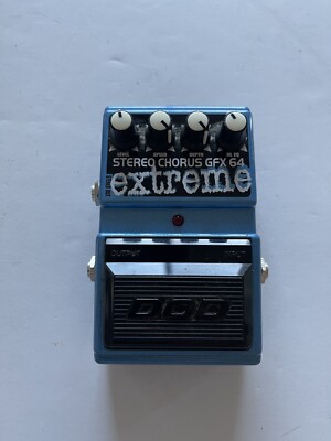DOD Digitech GFX64 Stereo Analog Chorus Extreme Rare Guitar Effect Pedal