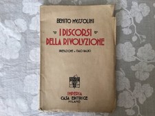 Benito Mussolini - I discorsi della rivoluzione 1923 Udine Cremona Milano Napoli