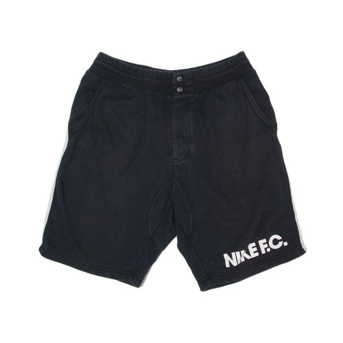 NIKE FC Herren Sport Shorts Schwarz Relaxed L W32