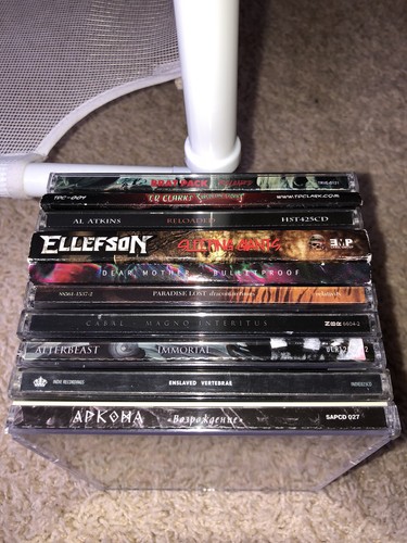 30+ CD LOT Black Death Heavy Nu Metal Metalcore Punk Rock Industrial Country Rap